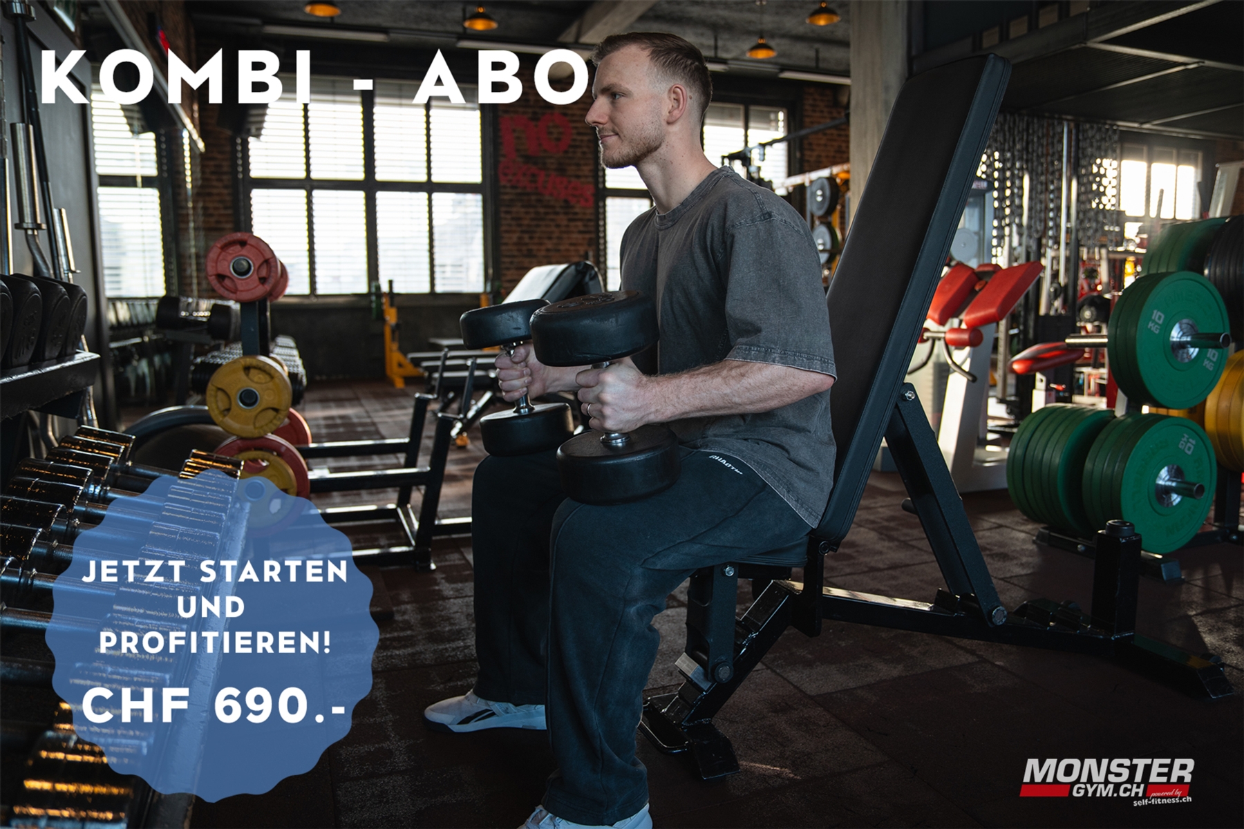 DAS KOMBI-ABO, 7 STANDORTE - 1 PREIS - MAXIMALE FREIHEIT