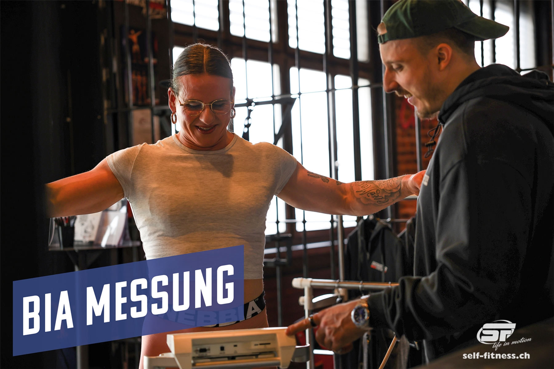 LASS DEINE KÖRPERZUSAMMENSETZUNG ANALYSIEREN