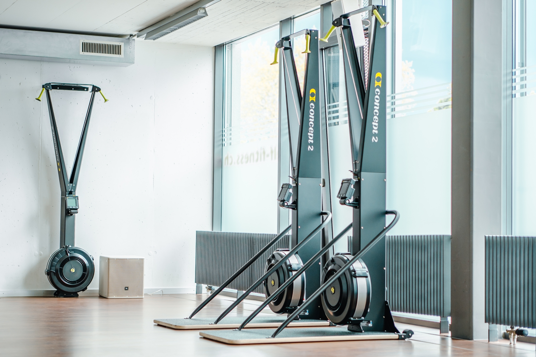 3 Ski Ergometer am Standort Thun-Allmendingen