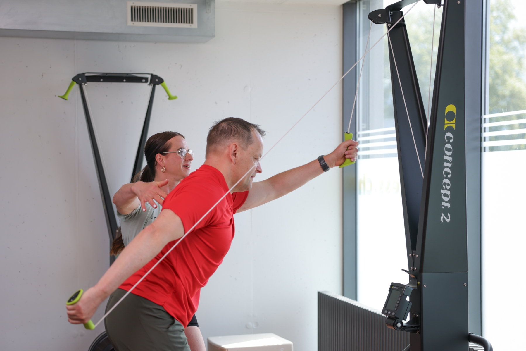 3 Ski Ergometer am Standort Thun-Allmendingen